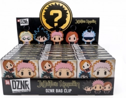 JUJUTSU KAISEN brelok z klipsem – kolekcjonerski zestaw 5 postaci (display 24 szt.)