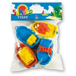 Łódeczki z plastiku