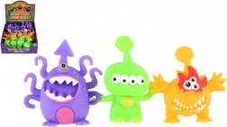 Antystresowy ściskany kosmita – żelowa zabawka 8–9 cm, 3 kolory