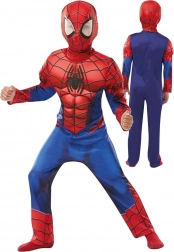 Dziecięcy kostium SPIDER-MAN czerwono-niebieski z maską 110–116 cm (5–6 lat)