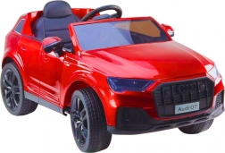 Samochodzik na baterie Audi Q7 czerwony lakierowany