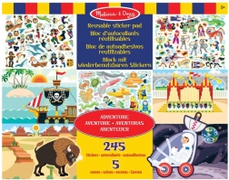 Melissa a Doug - Naklejki wielokrotnego użytku Przygoda