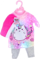 Ubranka dla lalki – spodnie, koszulka i czapeczka