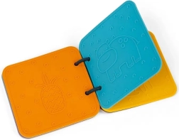 Silikonowa książeczka do rozwoju sensorycznego i motorycznego