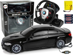 Samochód wyścigowy zdalnie sterowany BMW M3 czarne