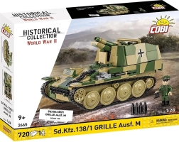 klocki cobi sturmpanzer 38(t) grille ausf. m 1:28, 720 elementów