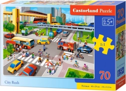Castorland puzzle Ruchliwe skrzyżowanie 70 elementów
