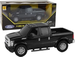 Czarny Pickup Ford F-350 z Napędem Frykcyjnym 1:28