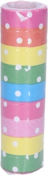 Párty serpentyny Kropki 4 m