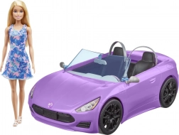 Barbie kabriolet i lalka