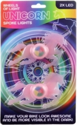 Lampki rowerowe Jednorożce