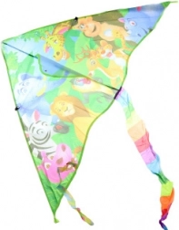 Latawiec Safari z nylonu 100 × 53 cm