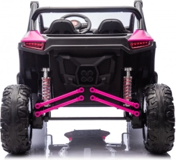 Różowy pojazd Racing Road 2000