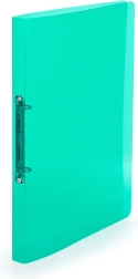 Segregator A4 z polipropylenu z 2 pierścieniami Lines zielony