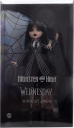 kolekcjonerska lalka Wednesday Addams MONSTER HIGH w mundurku Nevermore