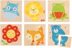 Goki drewniane karemo zwierzątka