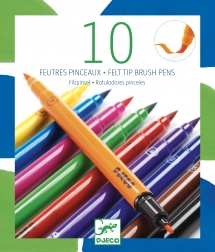 Dwustronne flamastry DJECO - Klasyk