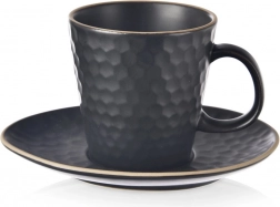 Ceramiczna filiżanka do espresso z spodkiem TEA TIME 95 ml