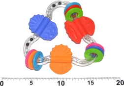 Grzechotka trójkąt 14 cm MaaMaa