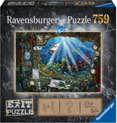 Ravensburger Puzzle EXIT: Łódź podwodna 759 szt.