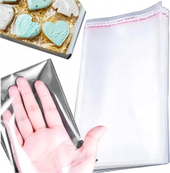 Samoprzylepne woreczki celofanowe OPP 16 × 20 cm, 100 szt.