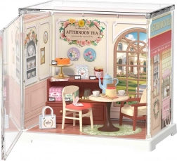 RoboTime 3D drewniana układanka mini herbaciany miodowy domek