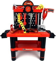 Dziecięcy stół roboczy Superior – Zestaw do gry z narzędziami