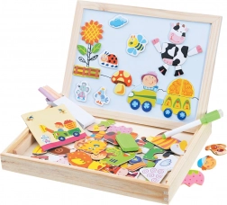 Magnetyczna tablica farma 102 elementy