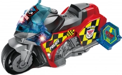 policyjny motocykl z efektami 25 cm