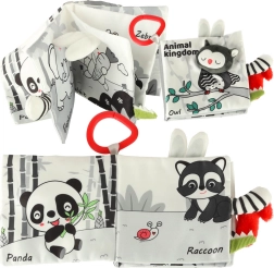 Sensoryczna materiałowa książeczka ANIMAL KINGDOM – sowa