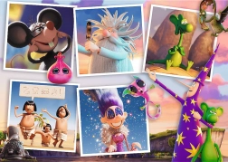 Puzzle 200 elementów - Przygody Smoka Diplodoka