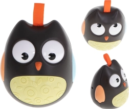 Sensoryczna bujana sówka dla niemowląt – czarna