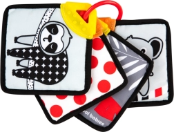 Sensoryczne materiałowe karty z gryzakiem CANPOL babies BabiesBoo