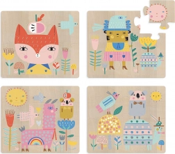 Vilac drewniane puzzle rozwijająca się opowieść