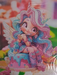 Diamentowe malowanie na płótnie – Magiczne stworzenia