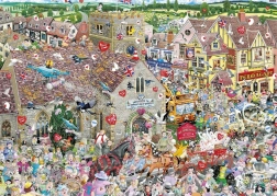 Puzzle Kocham wesela i przyjęcia 1000 elementów