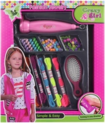 Pleciarka koralików i sznurków do włosów