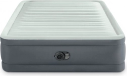 materac dmuchany Intex PremAire I, dwuosobowy 152 × 203 × 46 cm z wbudowanym kompresorem