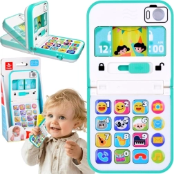 Interaktywny muzyczny telefon składany dla dzieci