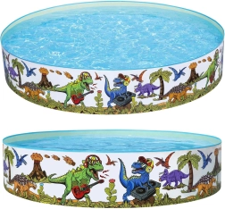 Ogrodowy basen z dinozaurami 244 × 46 cm Bestway