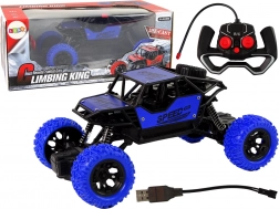 RC terenowe auto 1:18 – niebieskie