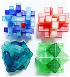 Łamigłówka 7 cm z ilustrowaną instrukcją