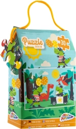 Puzzle dinozaury 30 elementów 29 × 18 cm