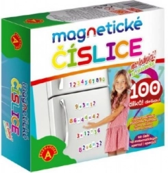 Magnetyczne cyfry na lodówkę 100 szt.