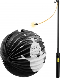 Lampion Halloween Duch z różdżką