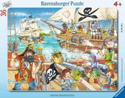 Ravensburger puzzle Bitwa na otwartym morzu 36 elementów