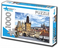 Puzzle turystyczne Praga - Most Karola 1000 elementów