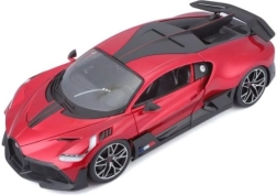 Bburago Bugatti Divo 1:18 – metalowy model auta, czerwony