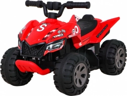 Dziecięcy elektryczny quad The Fastest z silnikiem 25 W – Czerwony
