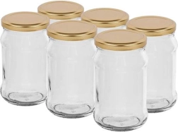 Słoiki do wekowania z pokrywką 300 ml Twist, zestaw 6 szt.